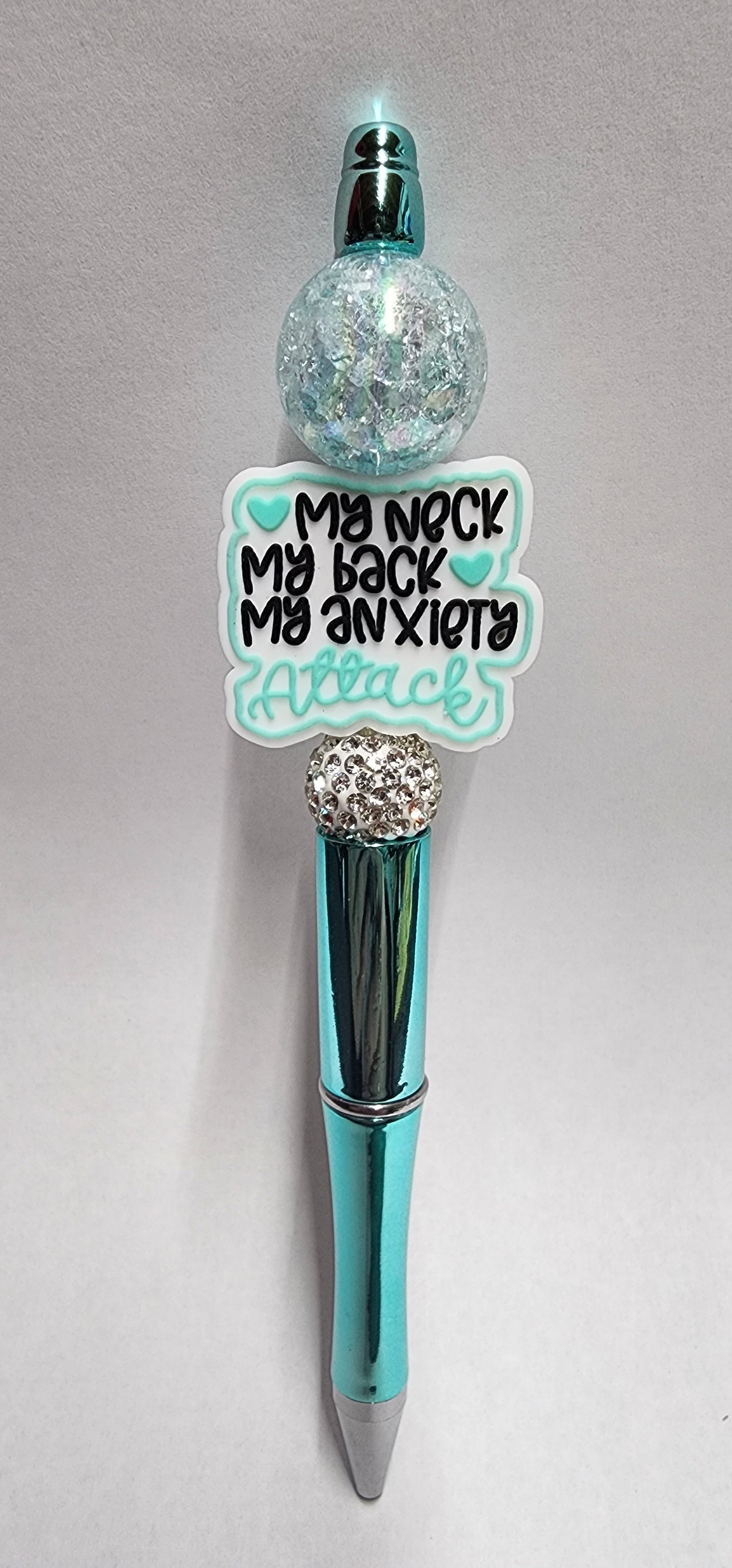 Anxiety Attacks Beaded Pen