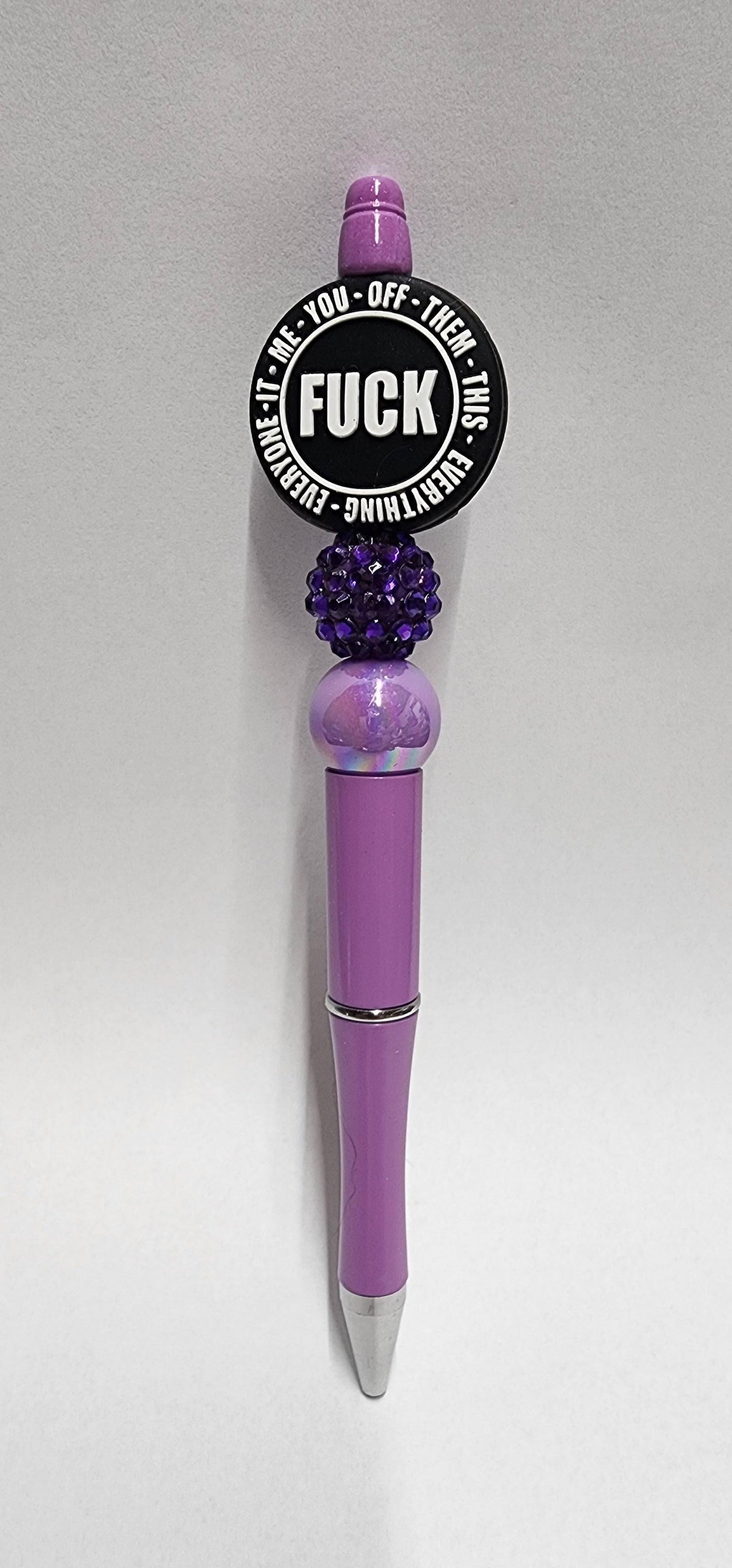 Fuck Everything Beaded Pen