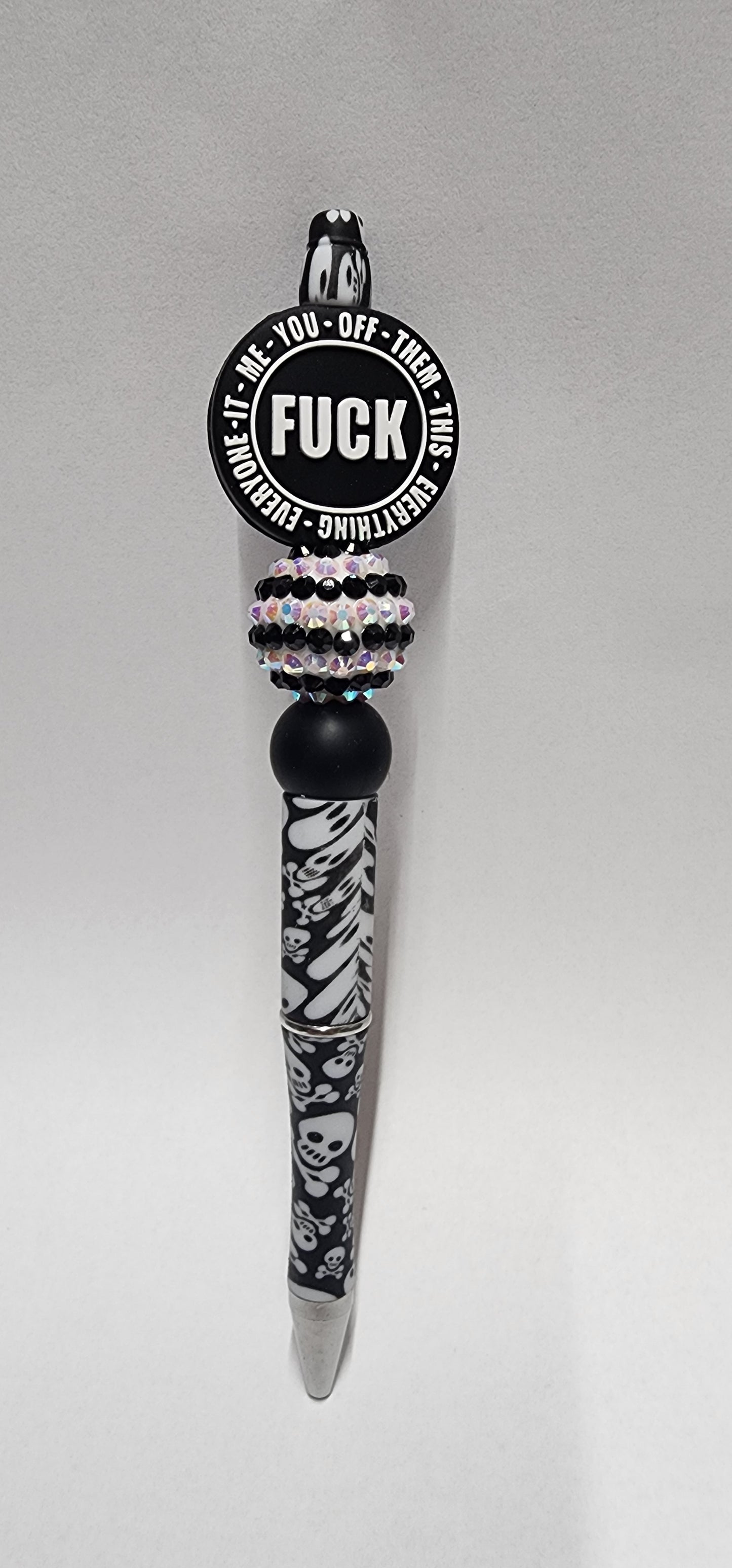 Fuck Everything Beaded Pen