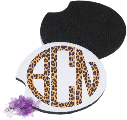 Glitter Leopard Monogram Bundle