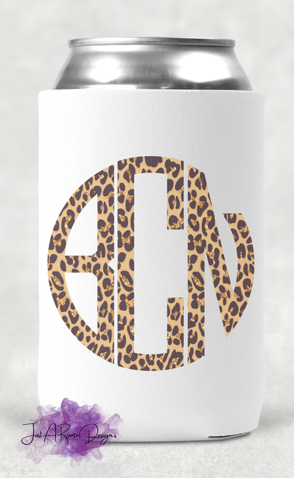 Glitter Leopard Monogram Bundle